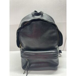 Madewell The Lorimer Black Leather Backpack EUC